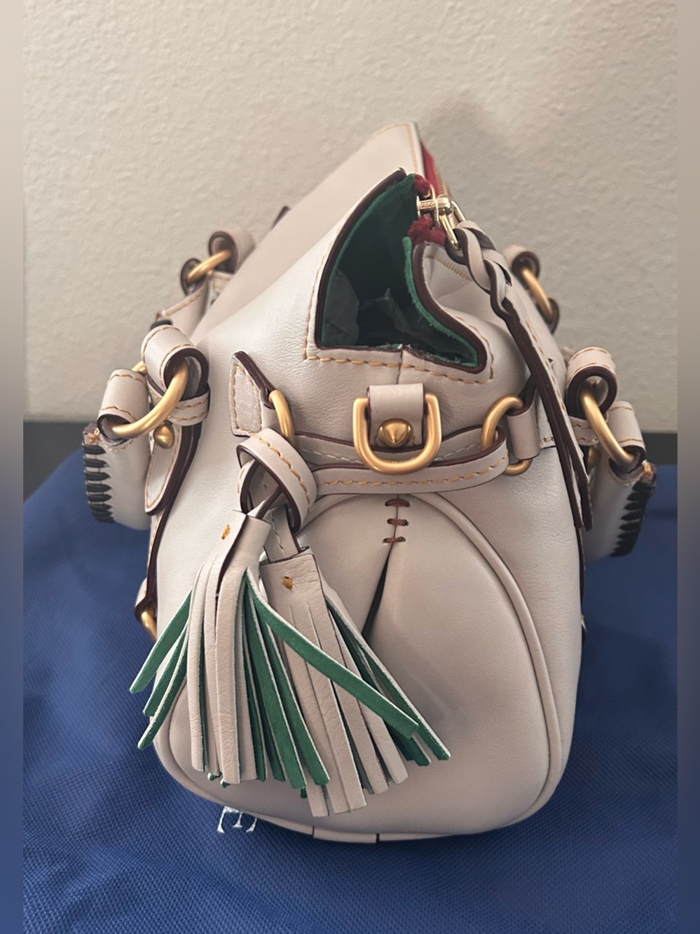 Dooney & Burke Florentine Mini Satchel Bag - Picture 6 of 7